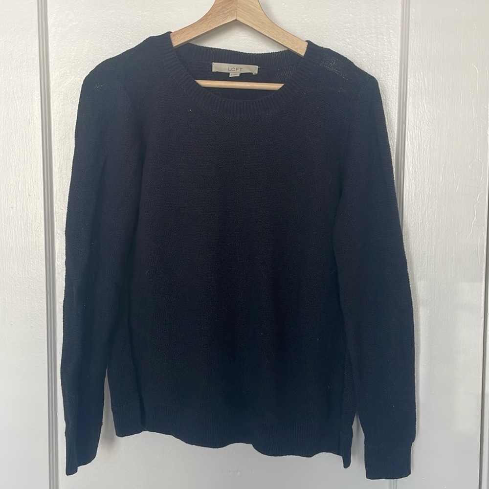 Loft Open Back Lightweight Sweater